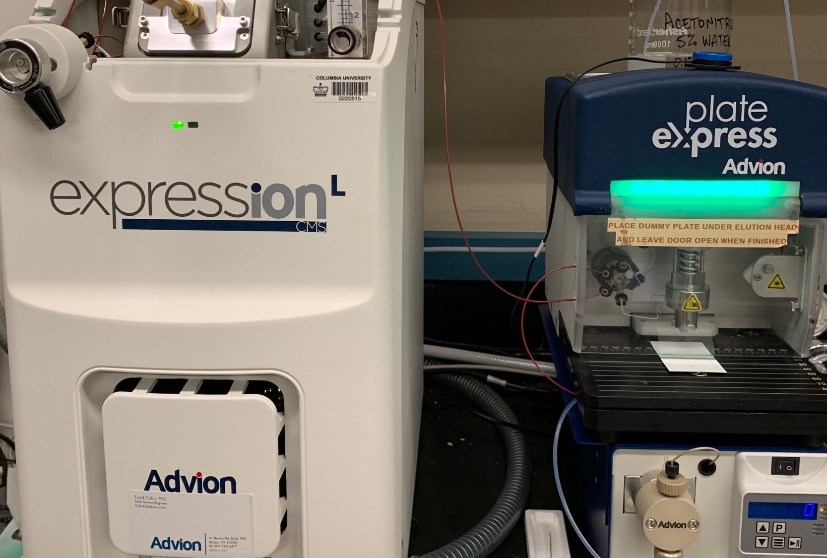 Advion ExpressIon CMS-L with Plate Express